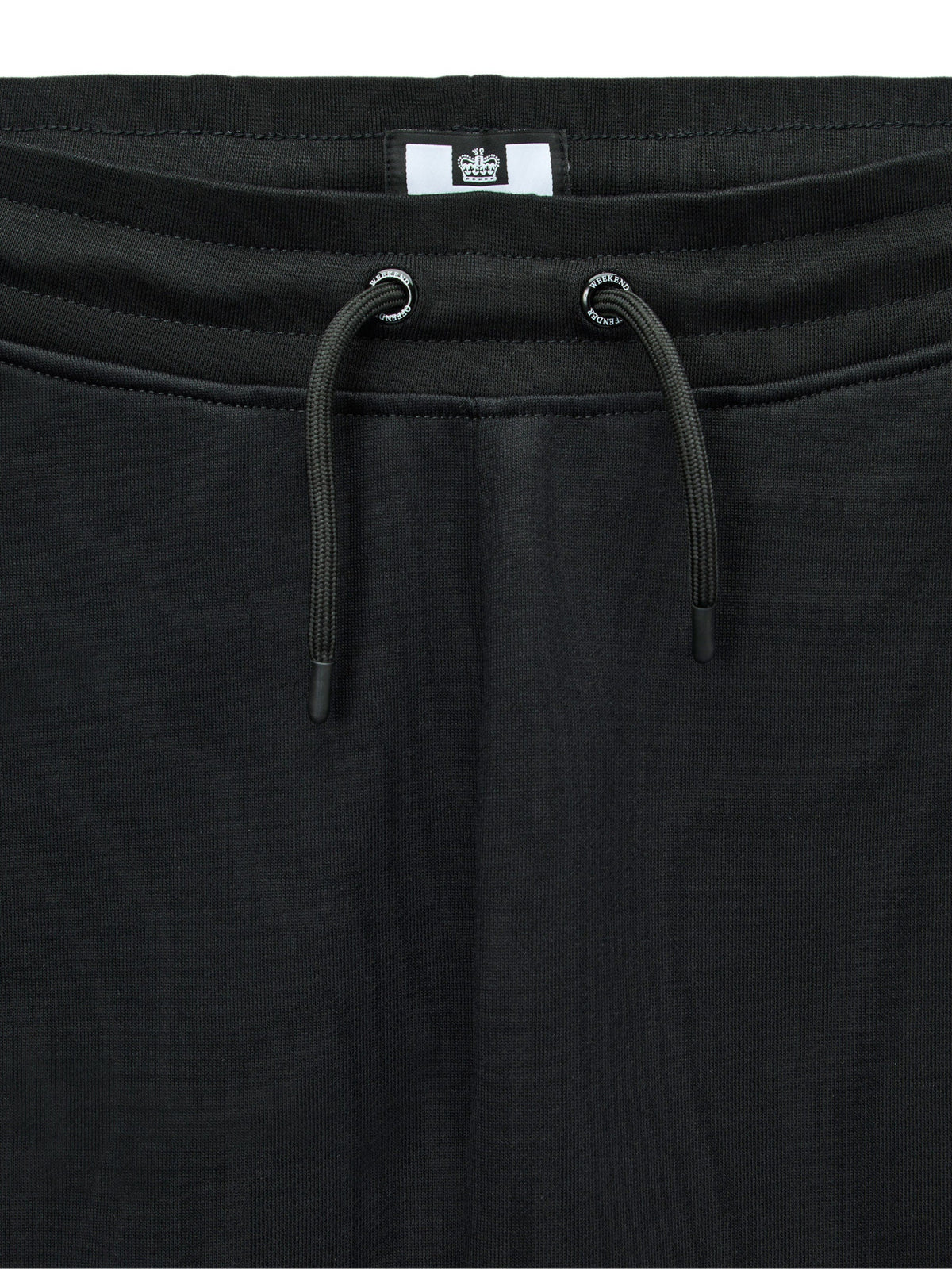 Pantalone Weekend Offender Nero in felpa senza polsini HOCEIMA BLACK WEEKEND OFFENDER 