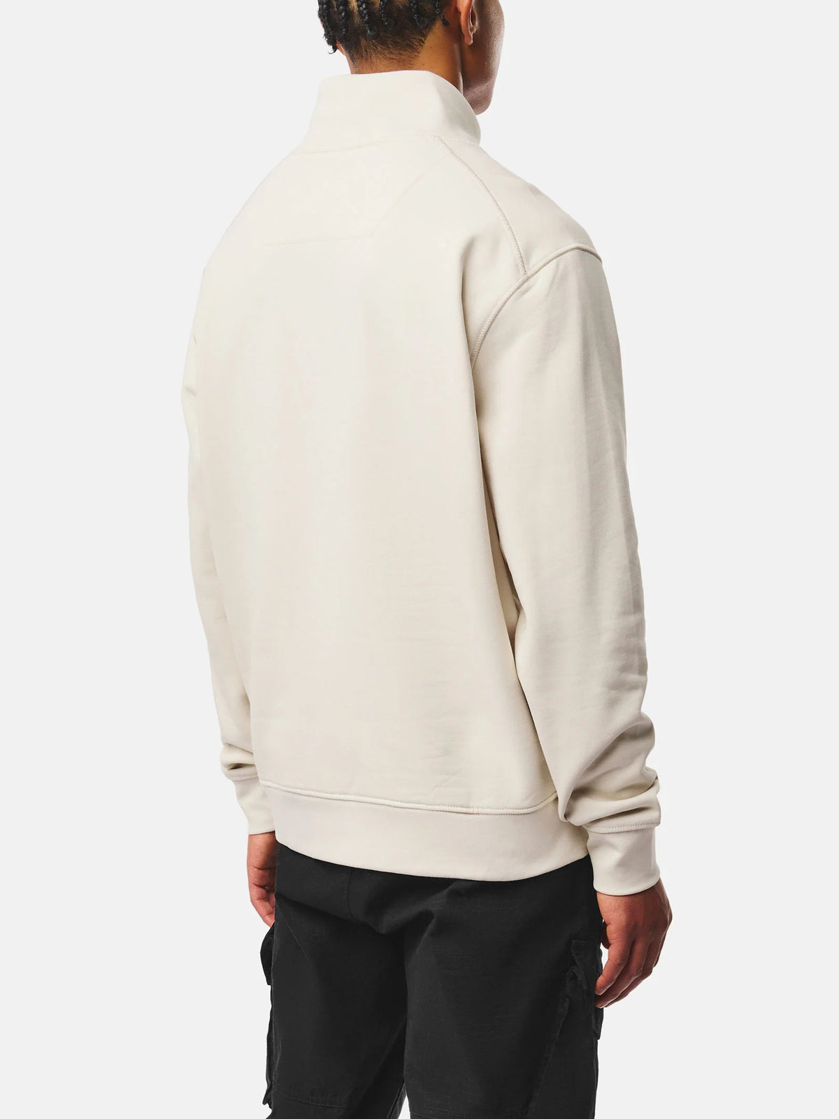 Felpa Weekend Offender Panna 1/4 zip KRAVIZ CALCIUM WEEKEND OFFENDER 