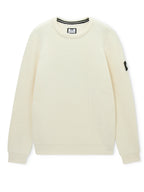 Maglia Weekend Offender Panna girocollo a coste MORELLO IVORY WEEKEND OFFENDER 