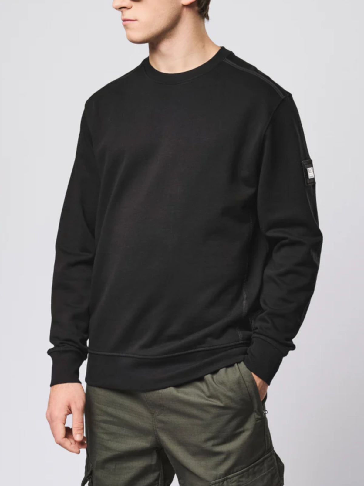 Felpa Weekend Offender Nero girocollo THUNDER BLACK WEEKEND OFFENDER 