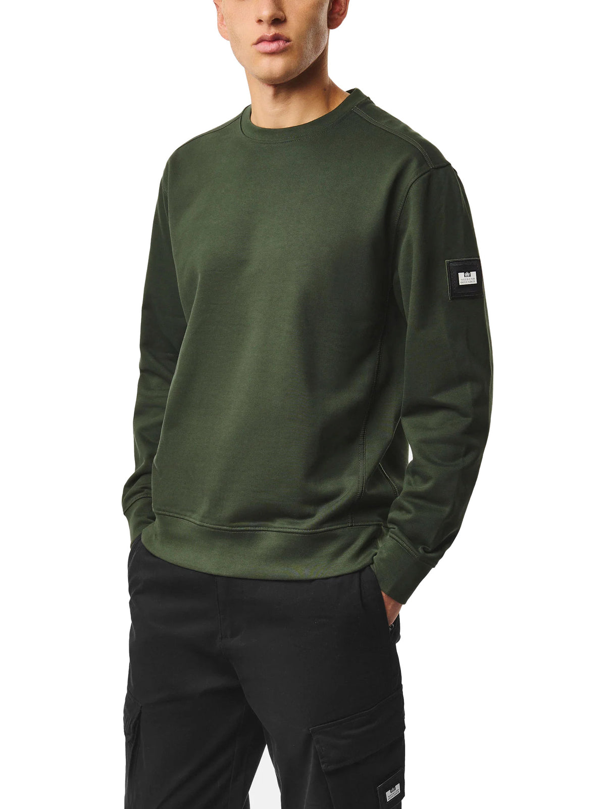 Felpa Weekend Offender Verde girocollo THUNDER BLACK FOREST WEEKEND OFFENDER 