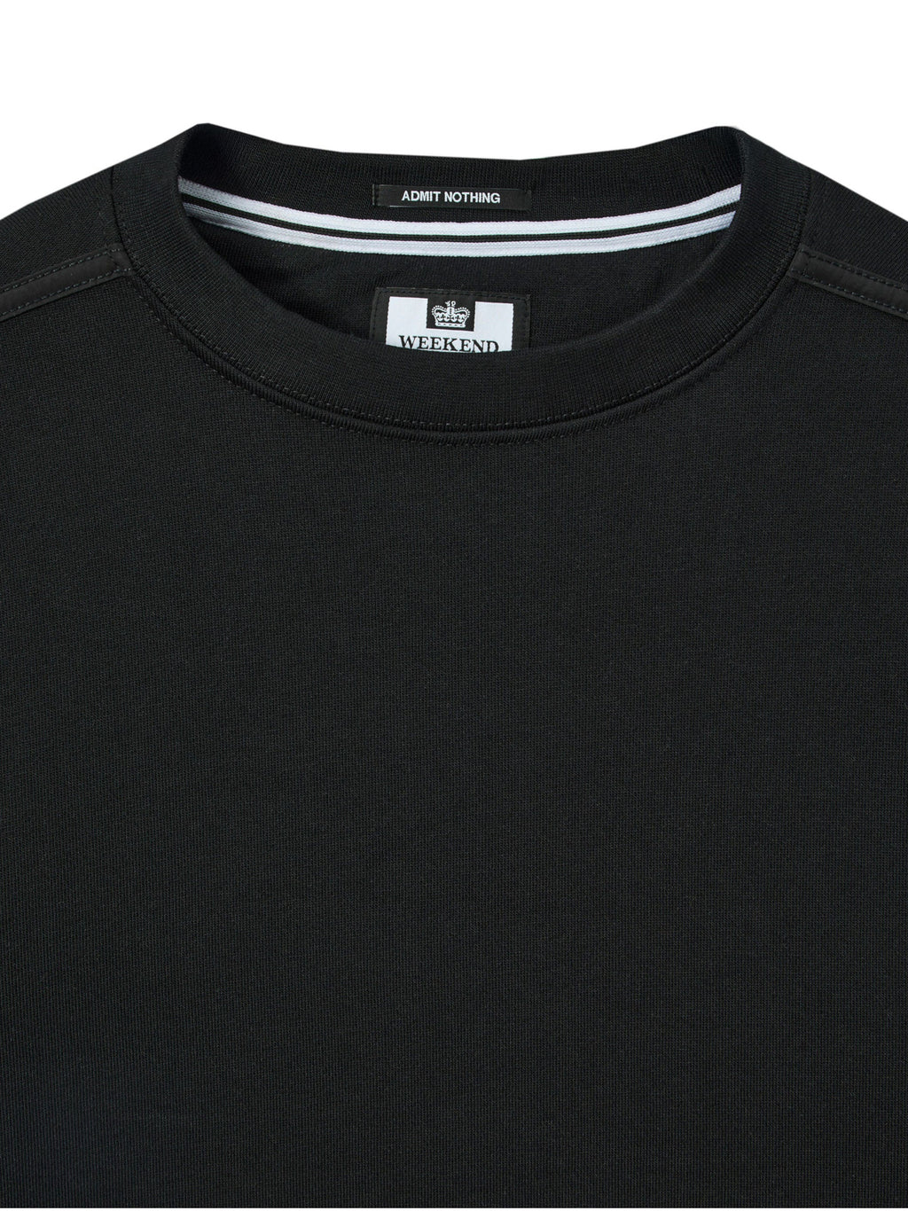 Felpa Weekend Offender Nero girocollo THUNDER BLACK WEEKEND OFFENDER 