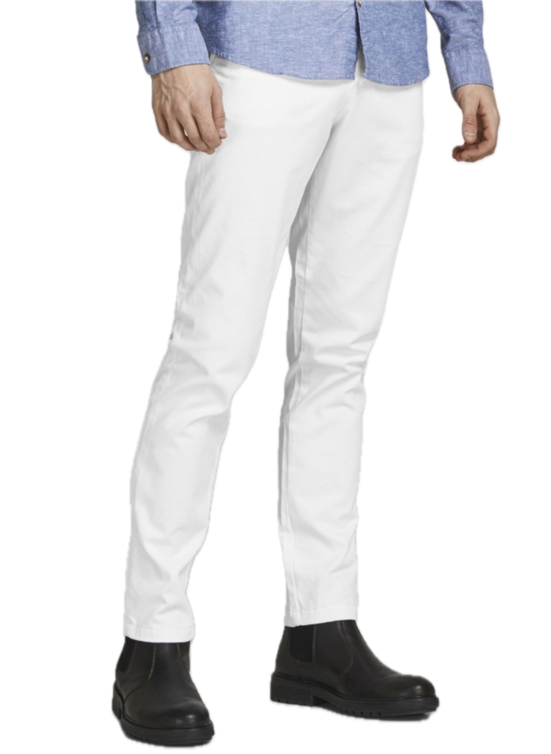 Pantalone Jack & Jones Bianco 12150148 /White JACK & JONES 