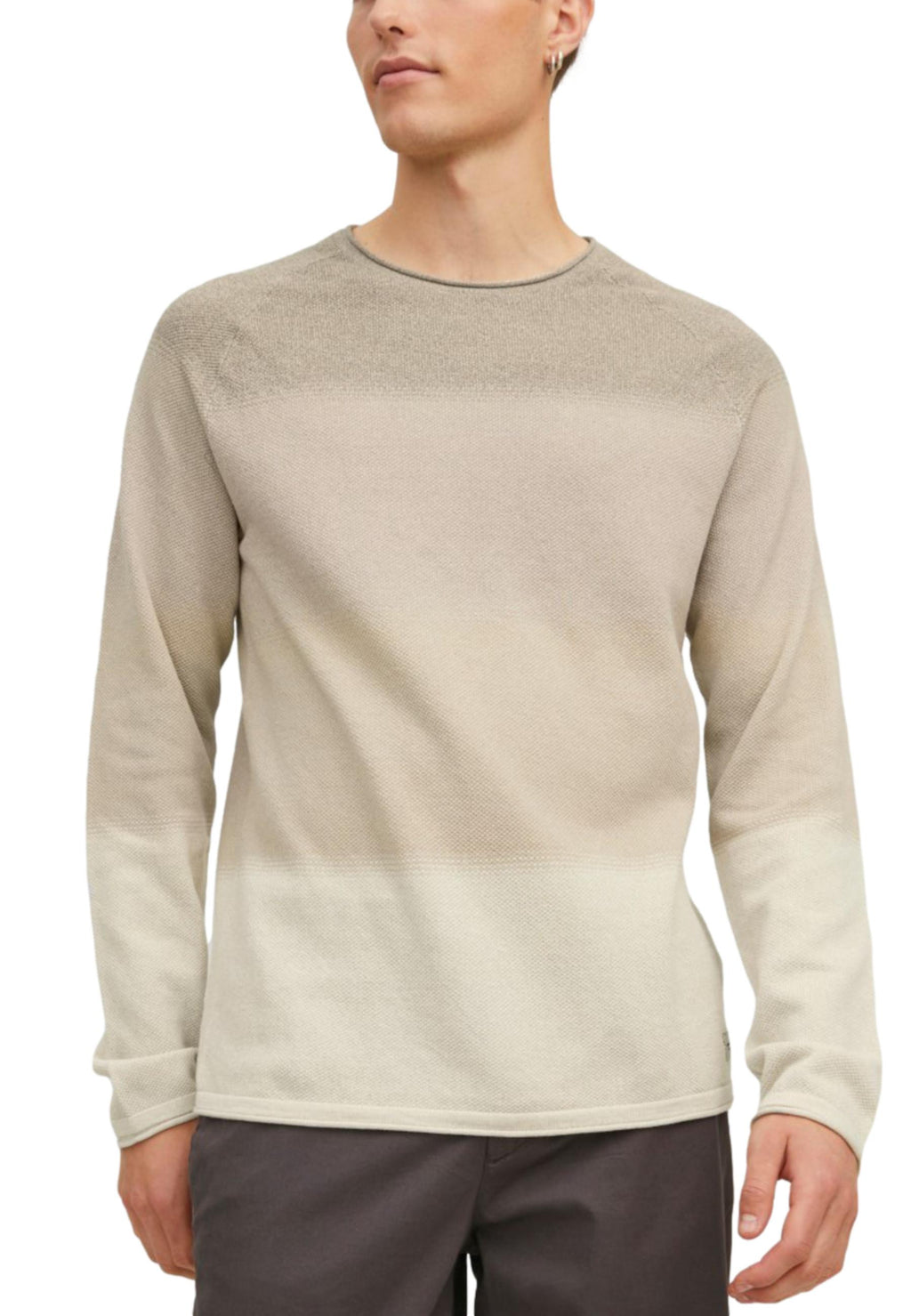 Maglia Jack & Jones Sabbia 12157321 /Oatmeal Gradient JACK & JONES 