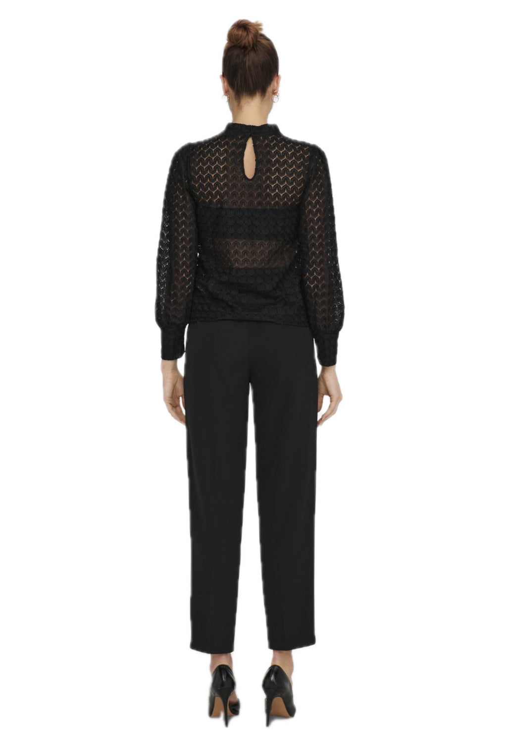 Blusa Jacqueline De Yong Nero girocollo 15268408 /Black JDY 