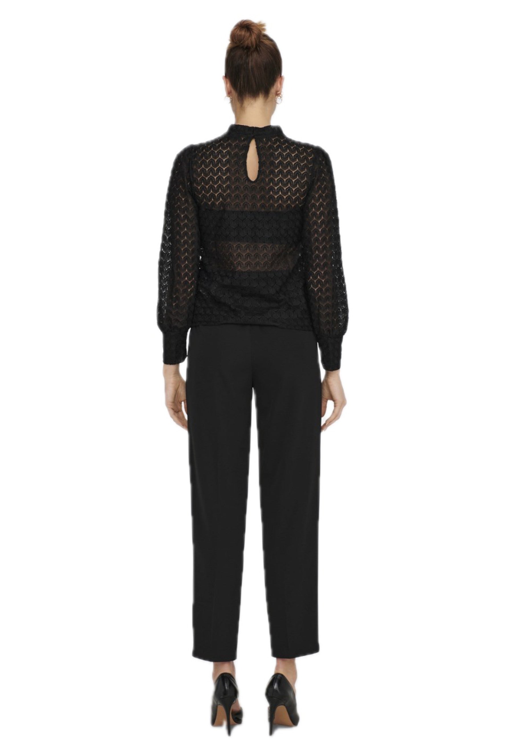 Blusa Jacqueline De Yong Nero girocollo 15268408 /Black JDY 