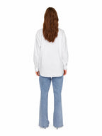 Camicia Only Mille Bianca con fiore in tessuto 15319038 /Cloud Dancer ONLY 