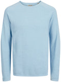 Maglia Jack & Jones Hill Celeste girocollo 12157321 /Cashmere Blue JACK & JONES 