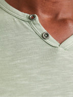 T-shirt Jack & Jones Verde menta Serafino 12164972 /Iceberg Green JACK & JONES 
