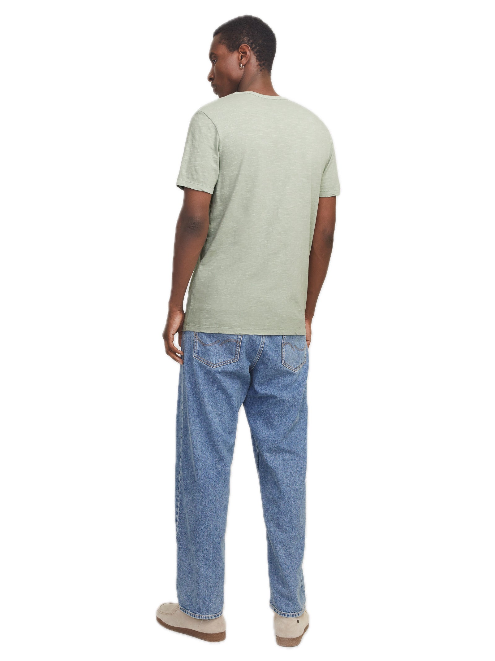 T-shirt Jack & Jones Verde menta Serafino 12164972 /Iceberg Green JACK & JONES 