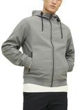 Giubbotto Jack & Jones Softshell Verde Salvia con cappuccio 12236300 /Sedona Sage JACK & JONES 