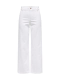 Pantalone Jacqueline De Yong Bianco Iris a zampa 15341269 /White JDY 