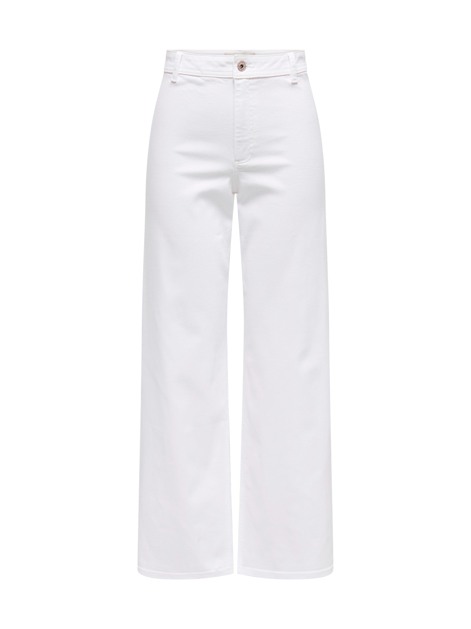 Pantalone Jacqueline De Yong Bianco Iris a zampa 15341269 /White JDY 