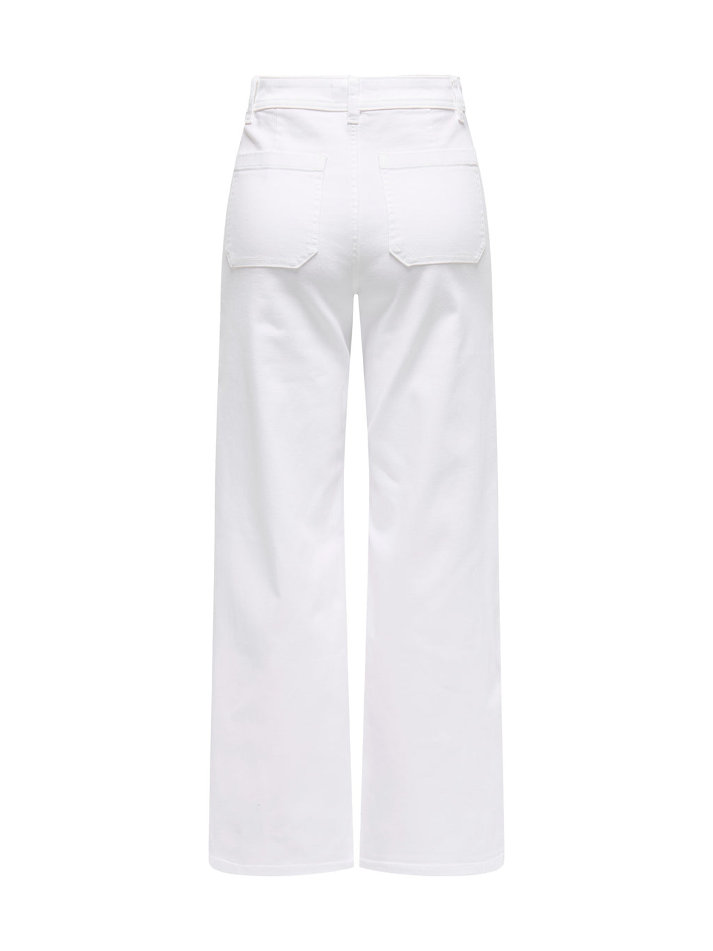 Pantalone Jacqueline De Yong Bianco Iris a zampa 15341269 /White JDY 