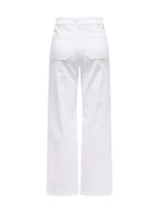 Pantalone Jacqueline De Yong Bianco Iris a zampa 15341269 /White JDY 