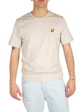 T-shirt Lyle & Scott Plain Beige Logo TS400VOG COVE LYLE & SCOTT 