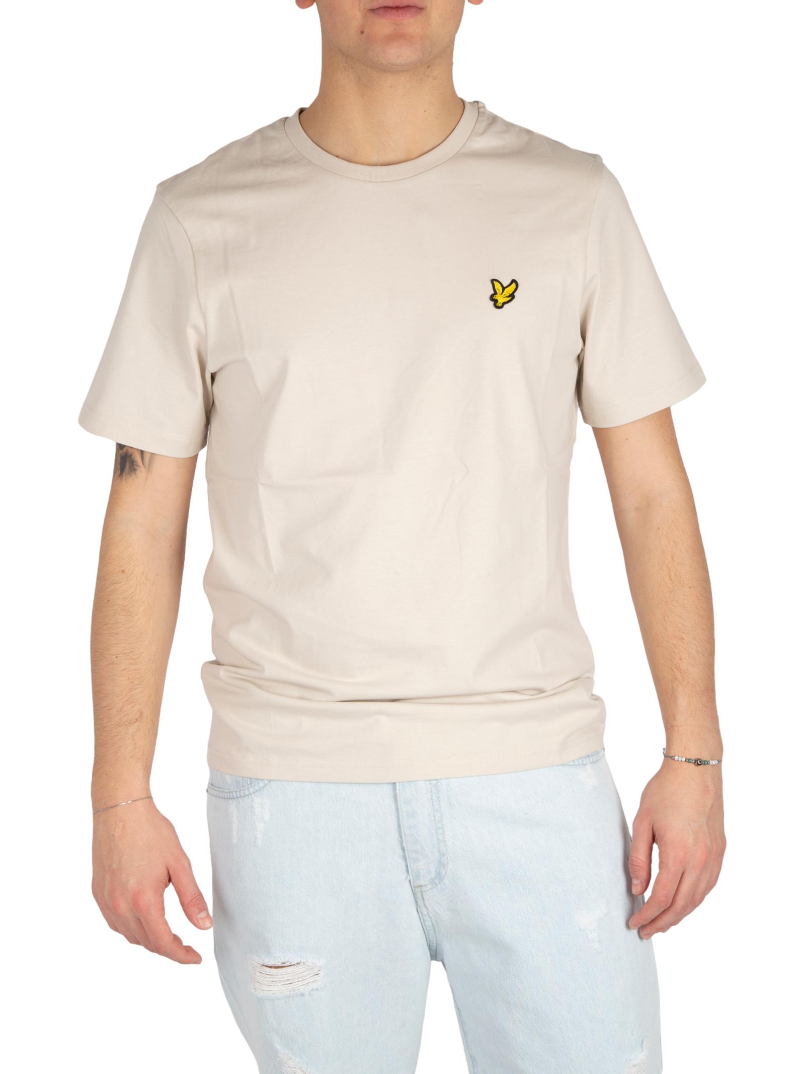 T-shirt Lyle & Scott Plain Beige Logo TS400VOG COVE LYLE & SCOTT 