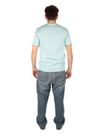 T-shirt Lyle & Scott Plain Azzurro Logo TS400VOG FUTURE BLUE LYLE & SCOTT 
