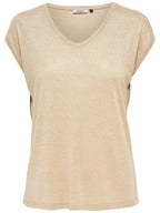 T-Shirt Only Oro Silver in lurex 15136069 /Gold Colour ONLY 