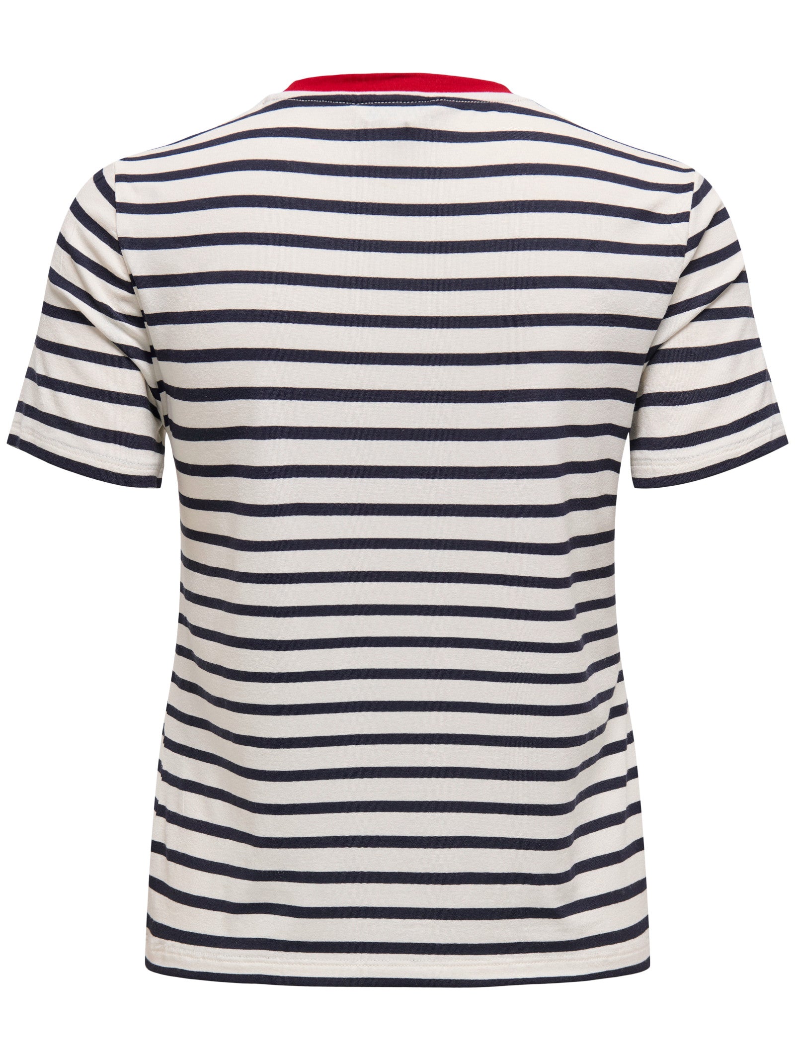 T-shirt Only Bianco Ciliegia Eart a righe 15318959 /Cherry Cloud Dancer ONLY 