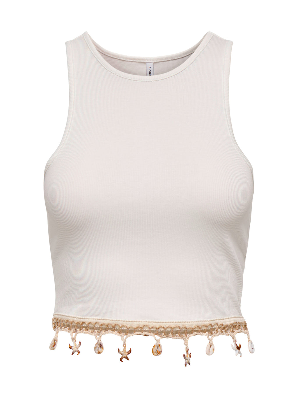 Top Only Bianco Shelly cropped 15325019 /Cloud Dancer ONLY 