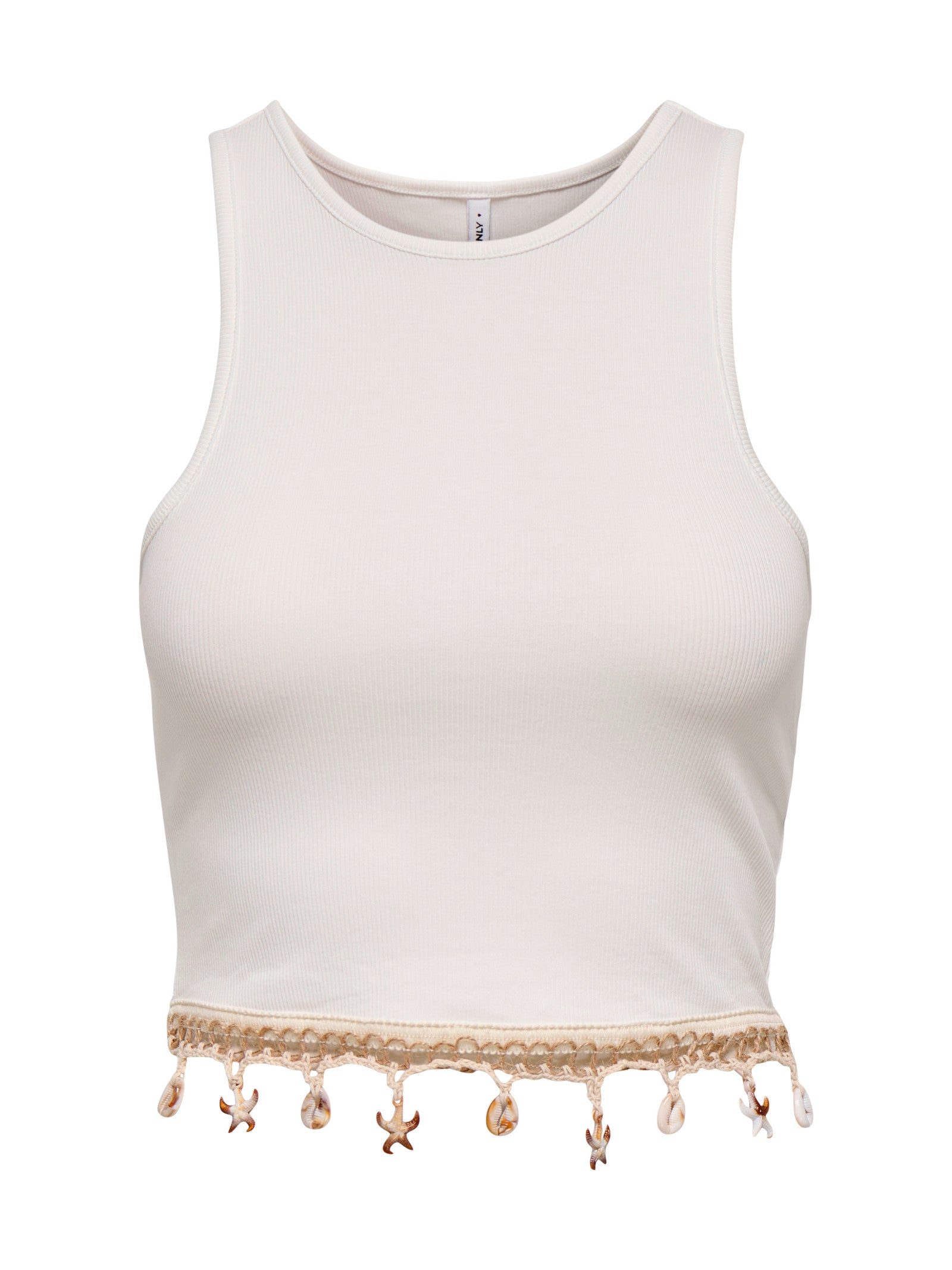 Top Only Bianco Shelly cropped 15325019 /Cloud Dancer ONLY 