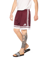 Bermuda Adidas Bordeaux Bianco acetato JC8677 BORDEAUX ADIDAS 