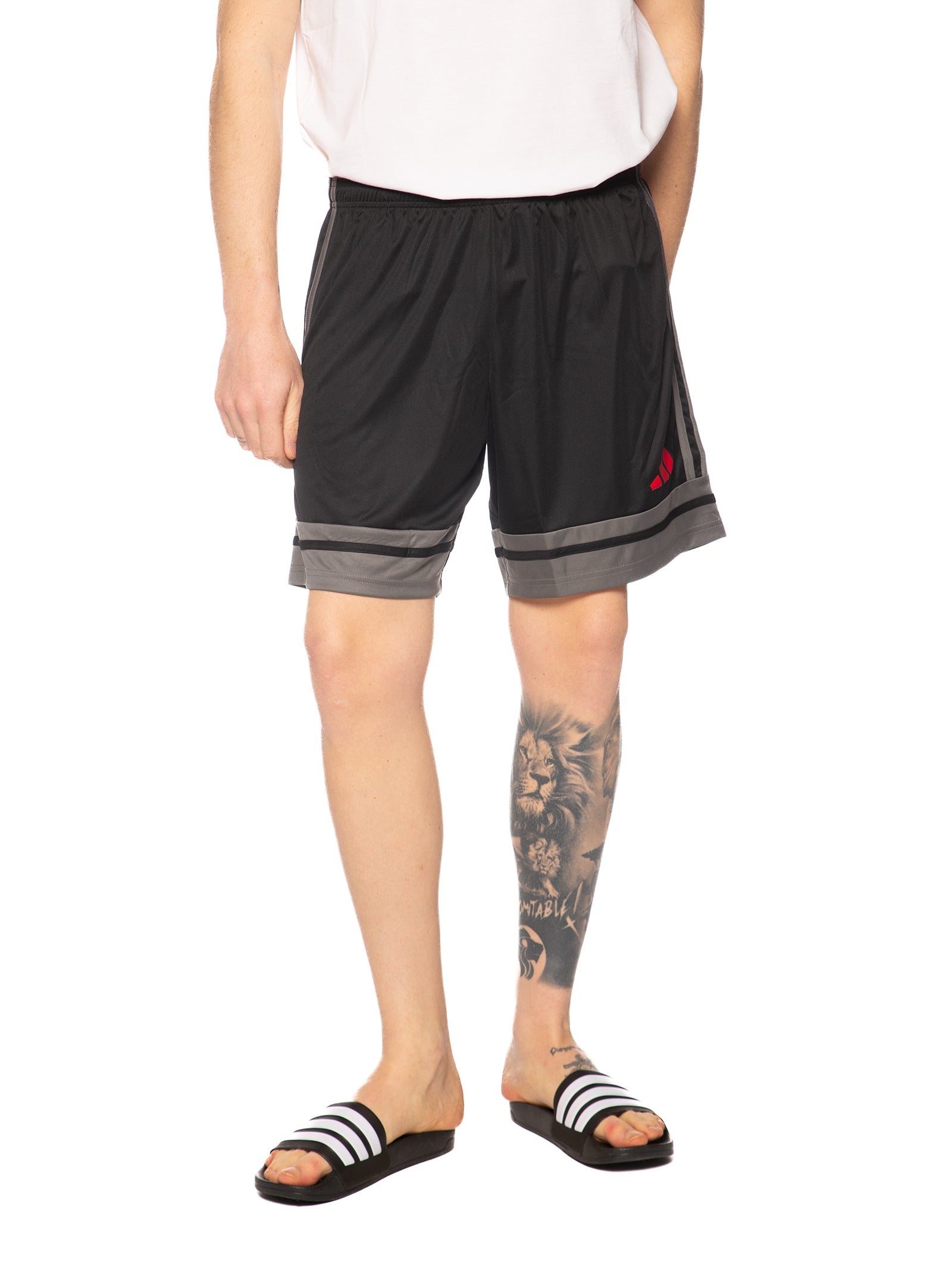 Bermuda Adidas Nero Grigio acetato JN4447 NERO ADIDAS 