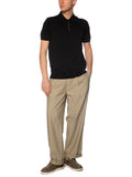 Polo Block Eleven Nero in maglia mezza zip 01APOLLO NERO BLOCK ELEVEN 