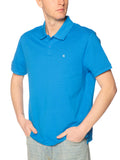 Polo Calvin Klein Blu elettrico in pique LV040EM269 CFM CALVIN KLEIN 