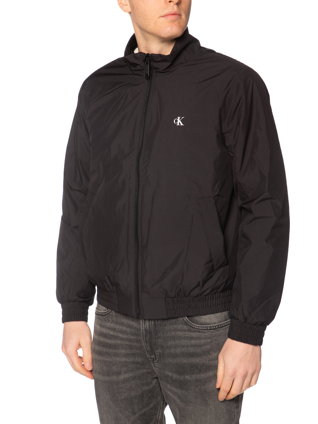Giubbotto Calvin Klein Nero ripstop LV04RE515G UB1 CALVIN KLEIN 