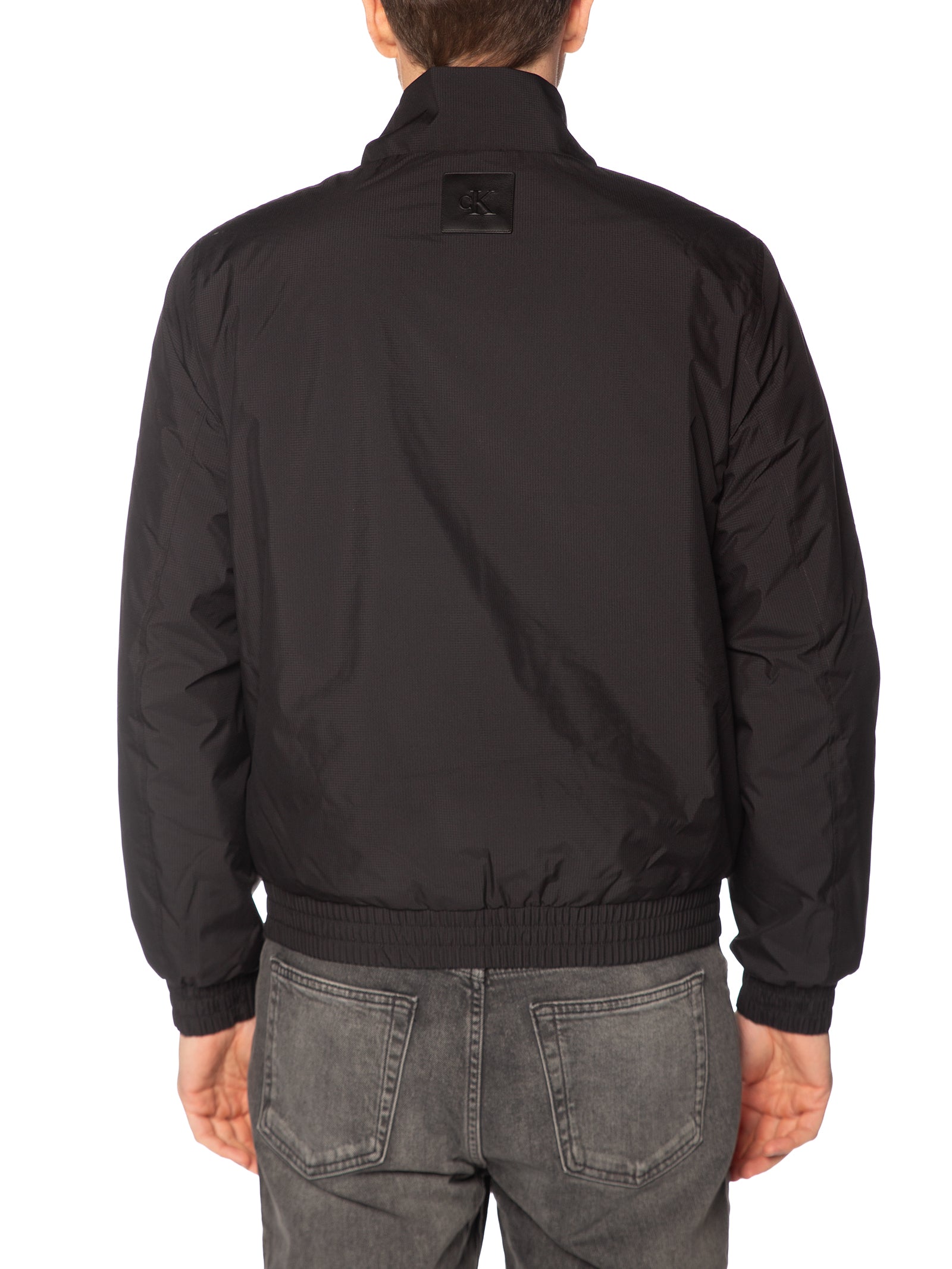 Giubbotto Calvin Klein Nero ripstop LV04RE515G UB1 CALVIN KLEIN 
