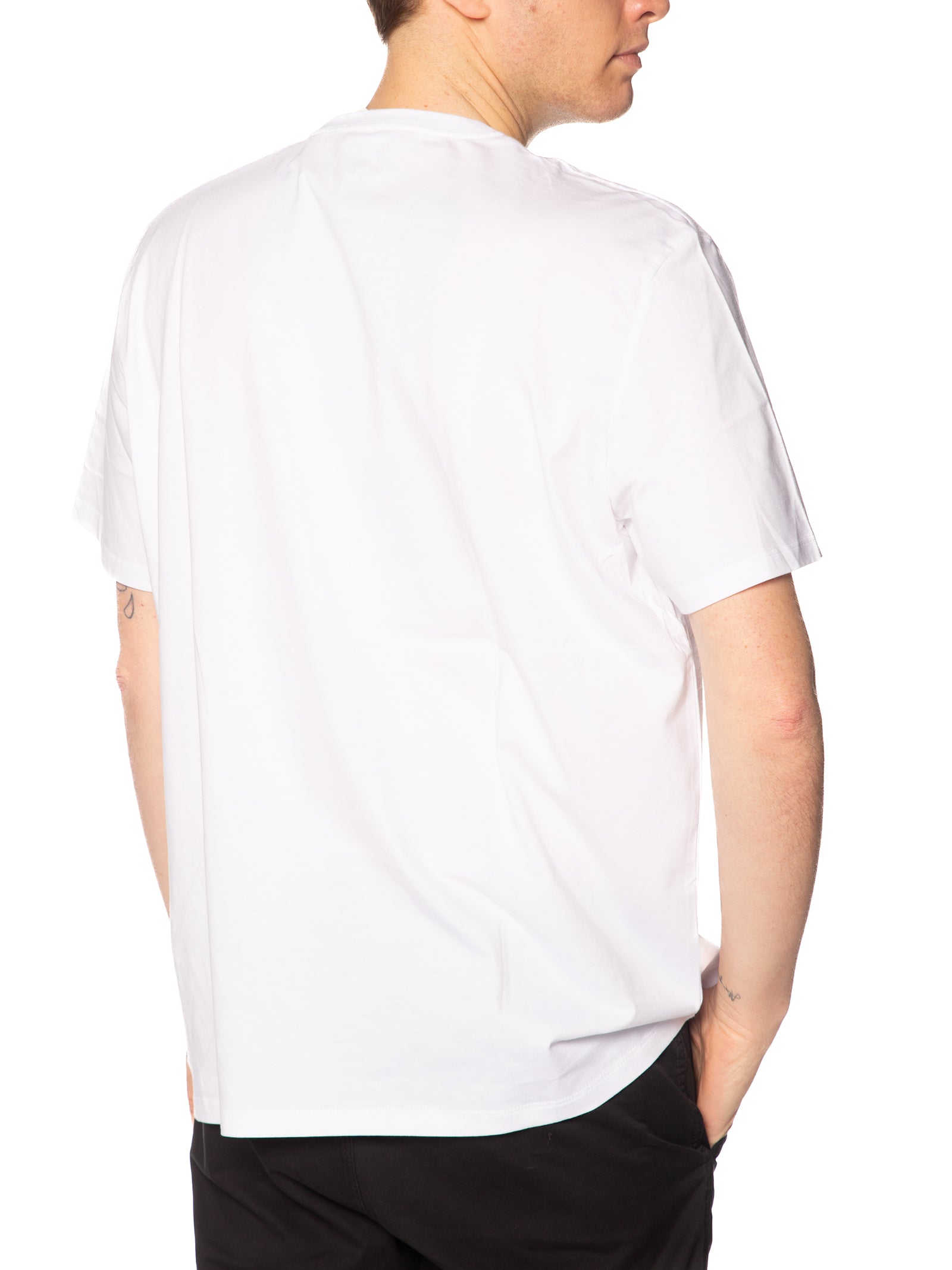 T-shirt Calvin Klein Jeans Bianco Graphic LV14RE816G YAA CALVIN KLEIN 