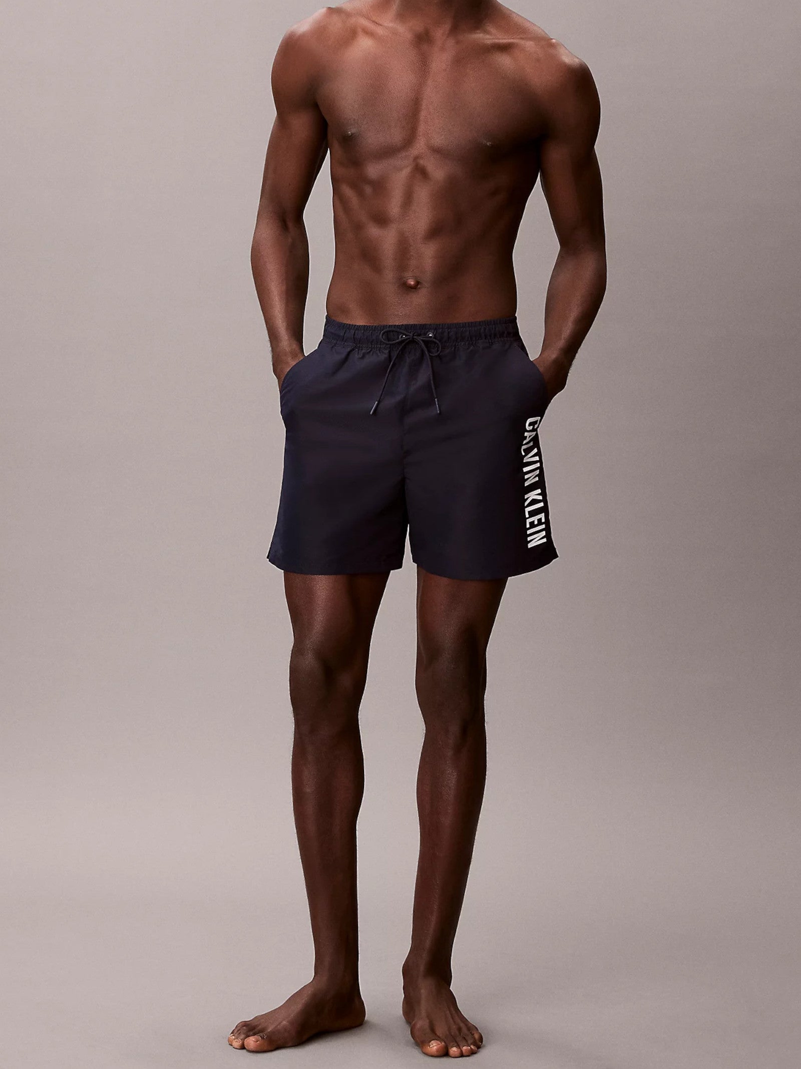 Costume Calvin Klein Drawstring Blu boxer N61047 0PP CALVIN KLEIN 