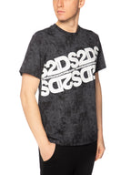 T-shirt DS2 Nero Stone girocollo SS26264 NERO DS2 