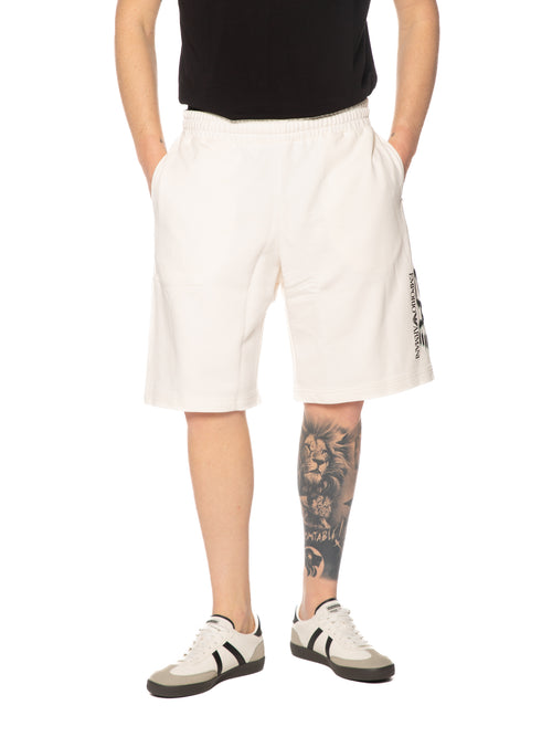Bermuda Emporio Armani Panna in felpa 7M001329 UC004 EA7 
