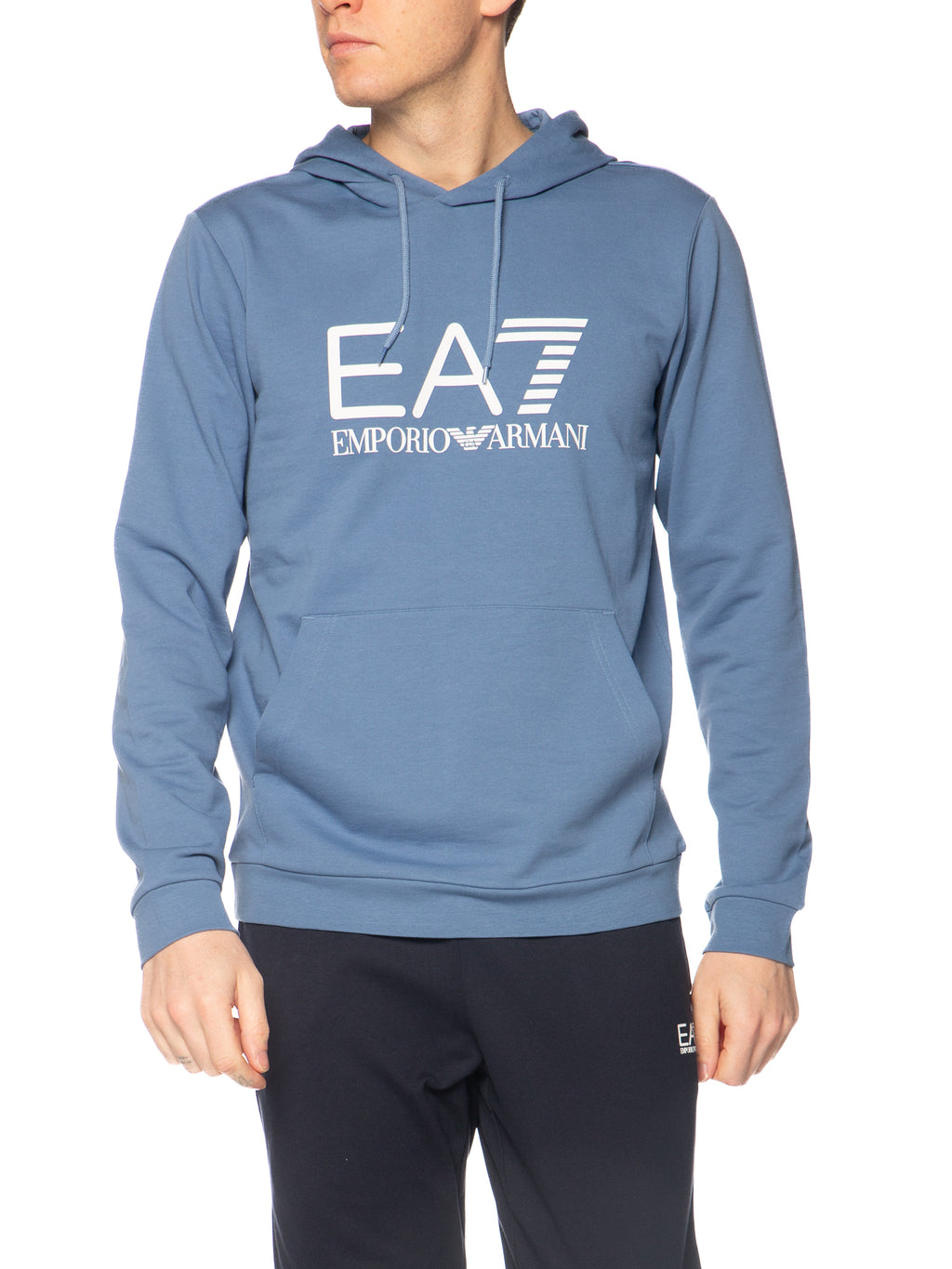 Felpa Emporio Armani Avio con cappuccio 7M001413 UB064 EA7 
