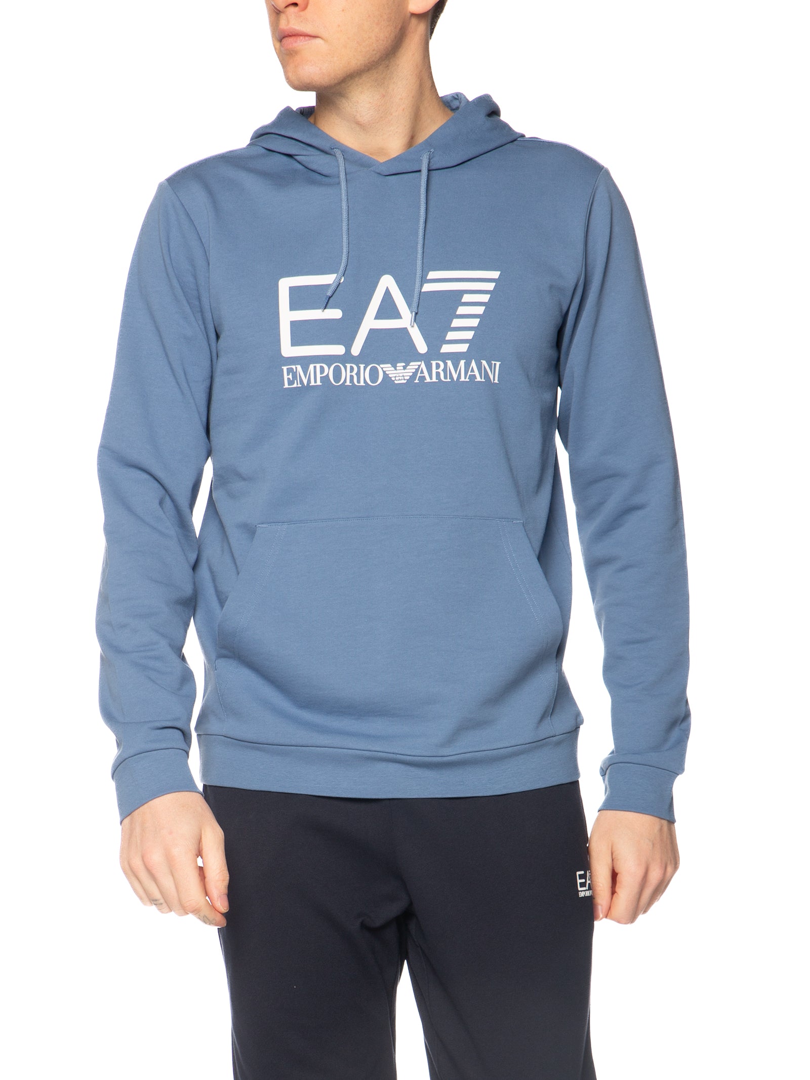 Felpa Emporio Armani Avio con cappuccio 7M001413 UB064 EA7 