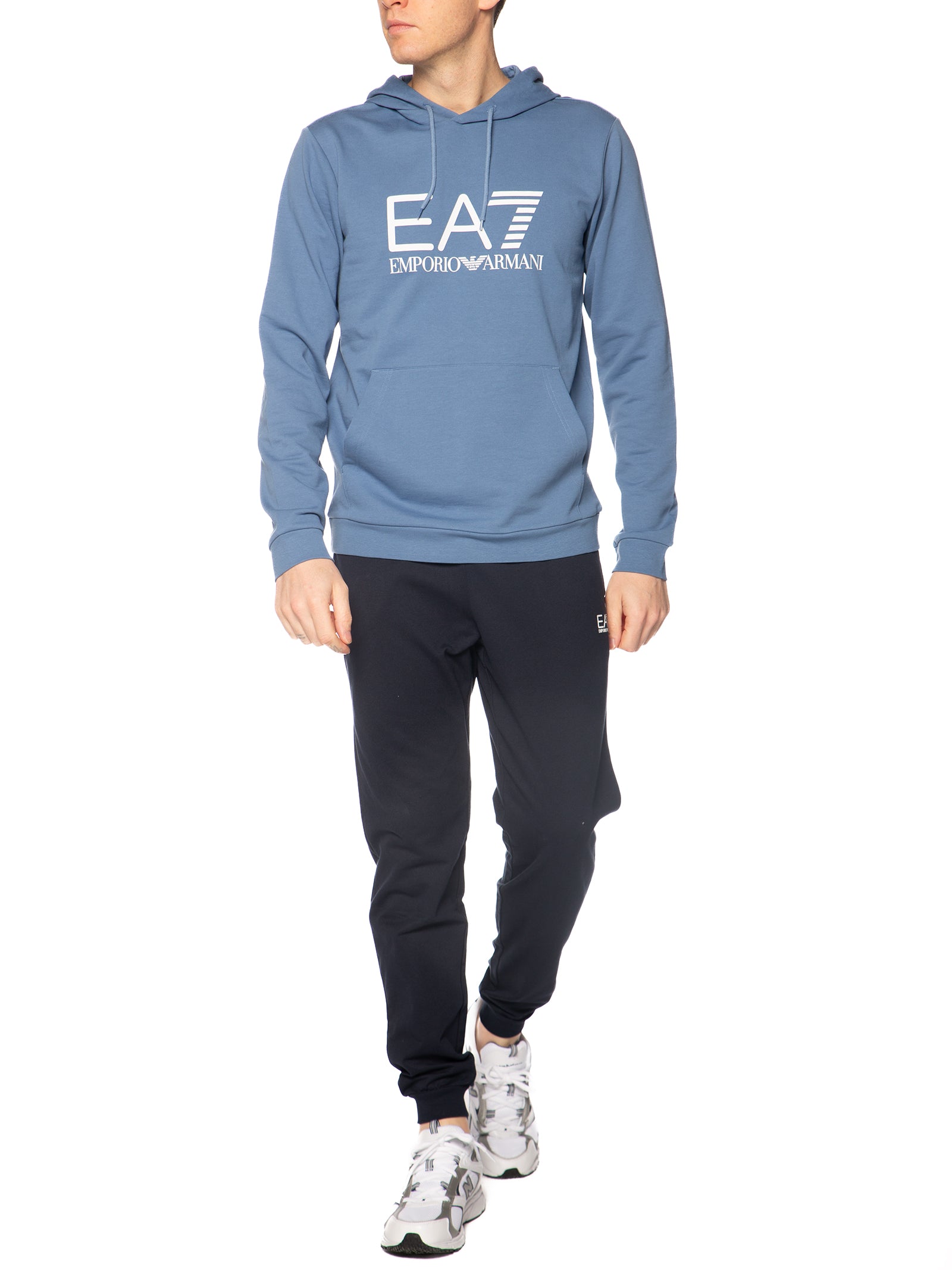 Felpa Emporio Armani Avio con cappuccio 7M001413 UB064 EA7 