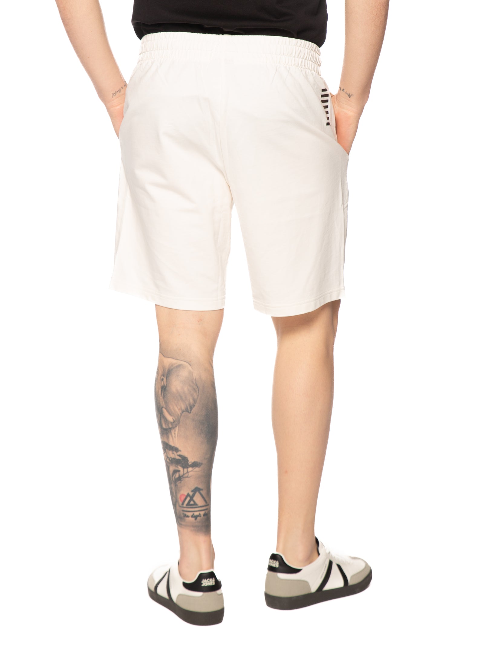 Bermuda Emporio Armani Panna in felpa 8NP565 U0004 EA7 