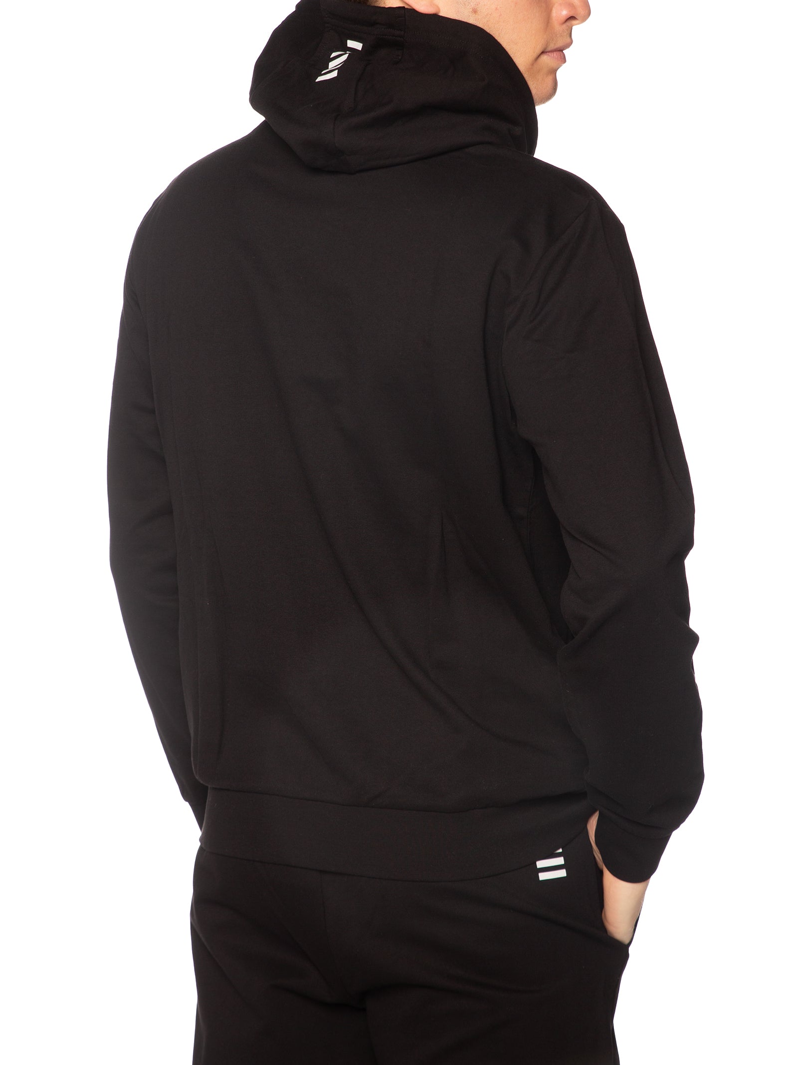 Felpa Emporio Armani Nero con cappuccio 8NPV64F 1200 EA7 