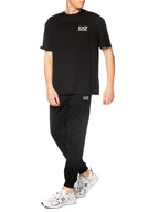 Pantalone Emporio Armani Nero in felpa 8NPV64P 1200 EA7 