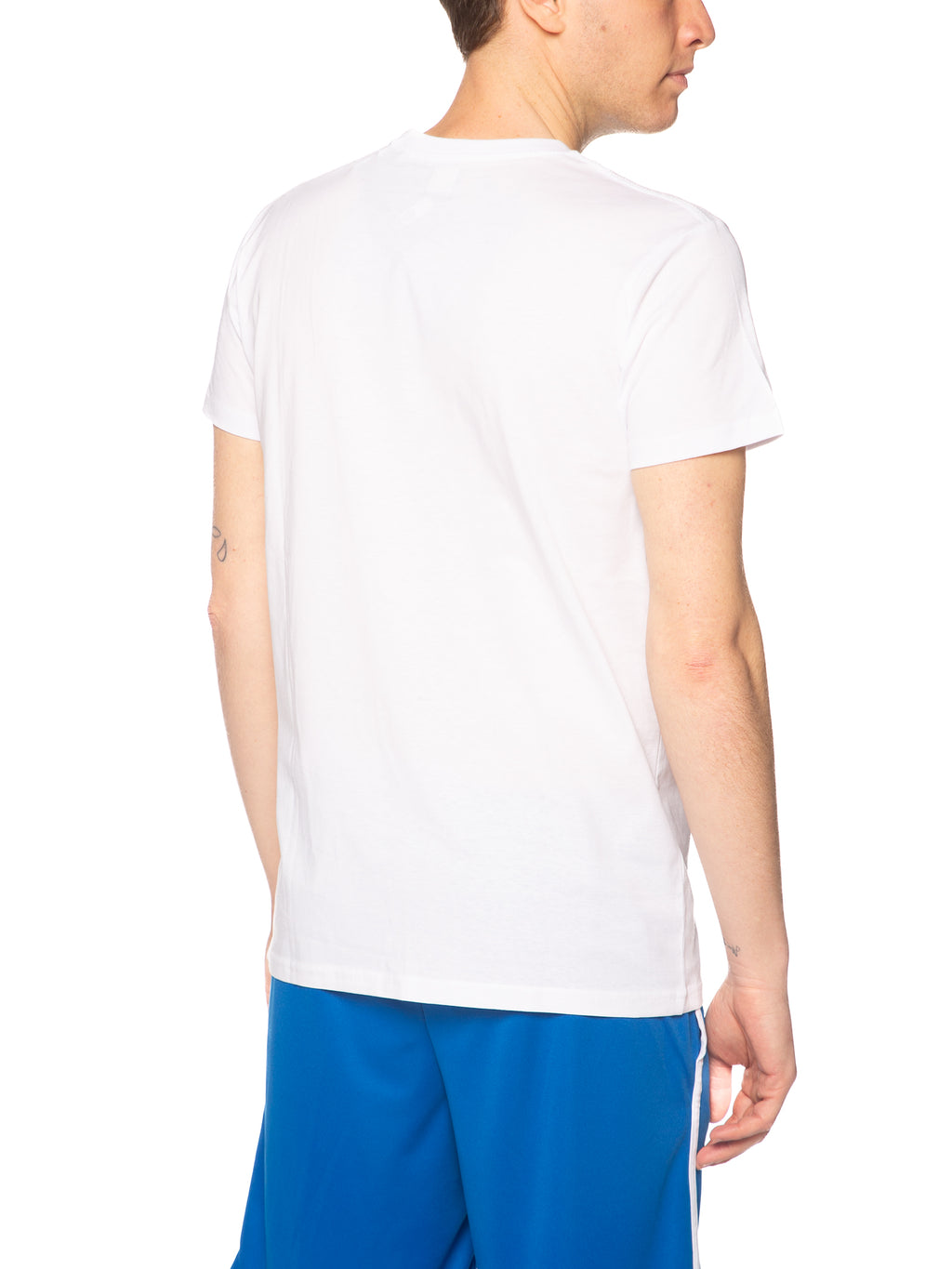 T-shirt Errea Bianco Blu con logo R33M0J 280 ERREA 