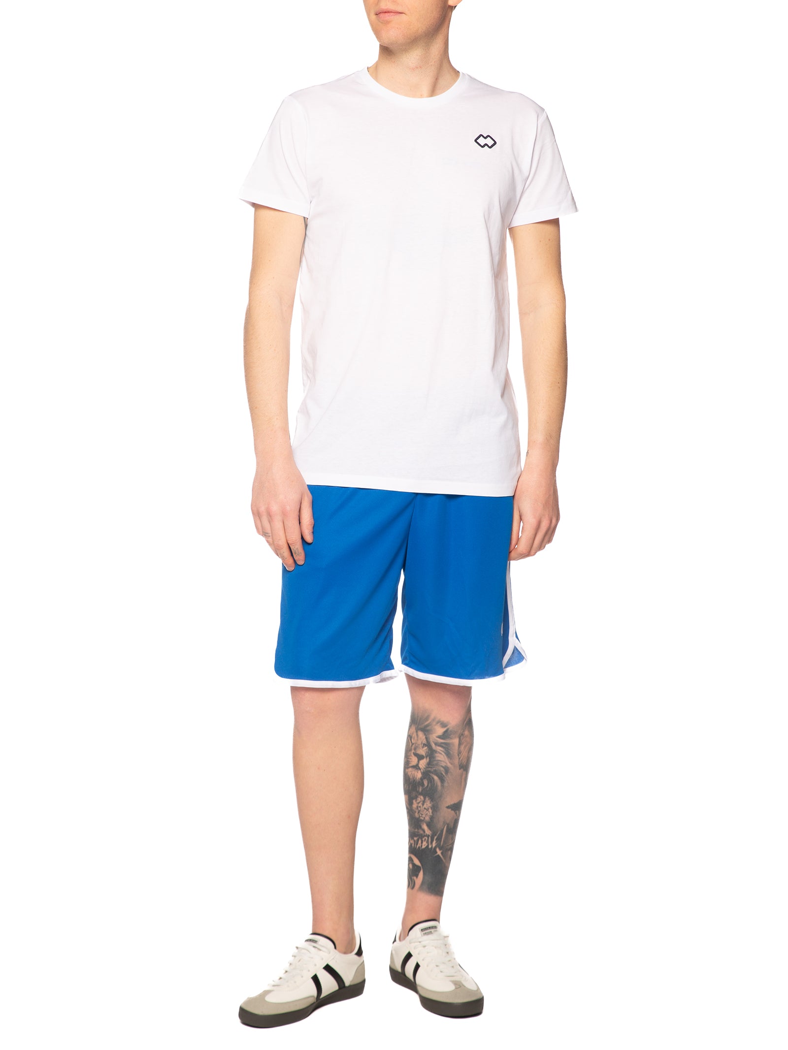 Bermuda Errea Azzurro con logo piccolo R33P0T 070 ERREA 