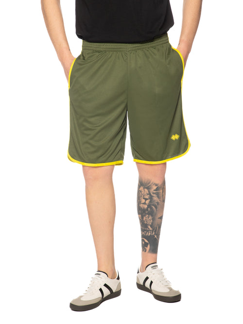 Bermuda Errea Verde giallo con logo piccolo R33P0T 68850 ERREA 