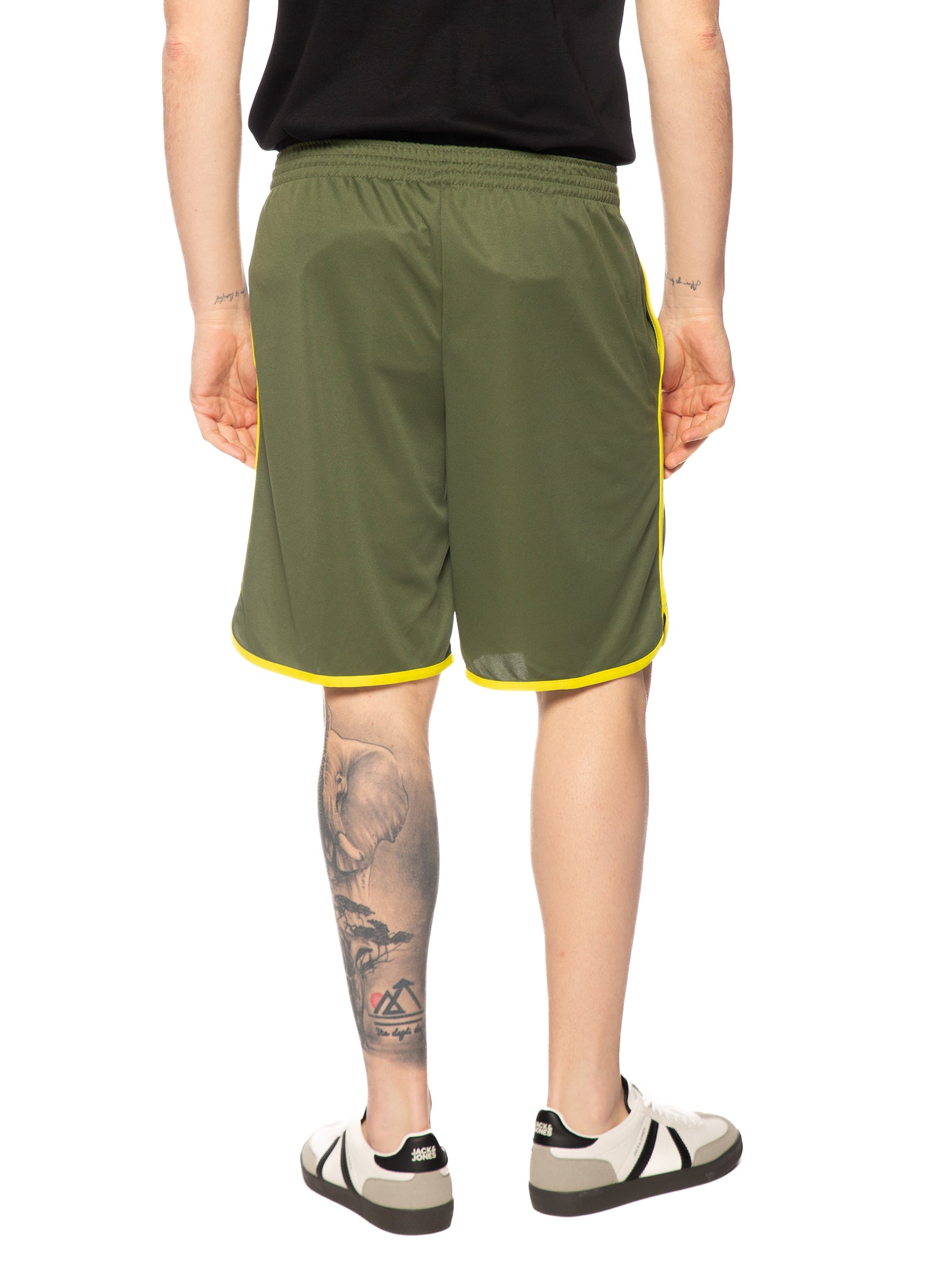 Bermuda Errea Verde giallo con logo piccolo R33P0T 68850 ERREA 