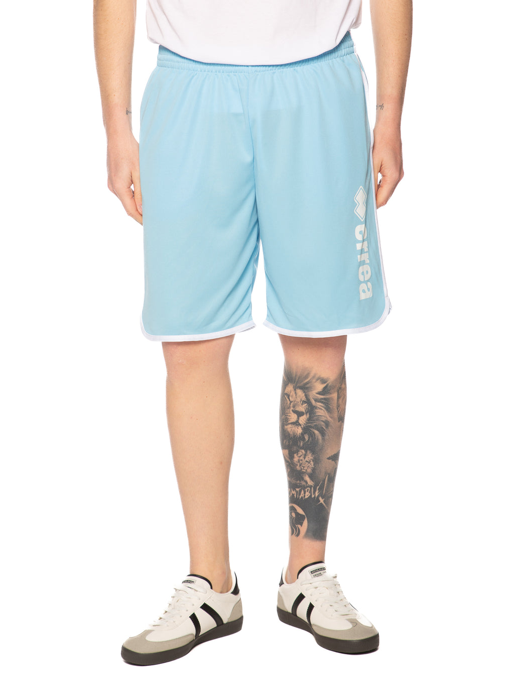 Bermuda Errea Celeste con logo grande R33P0U 1100 ERREA 
