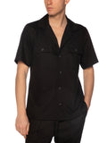 Overshirt Gianni Lupo Nero con taschini GL001LT NERO GIANNI LUPO 