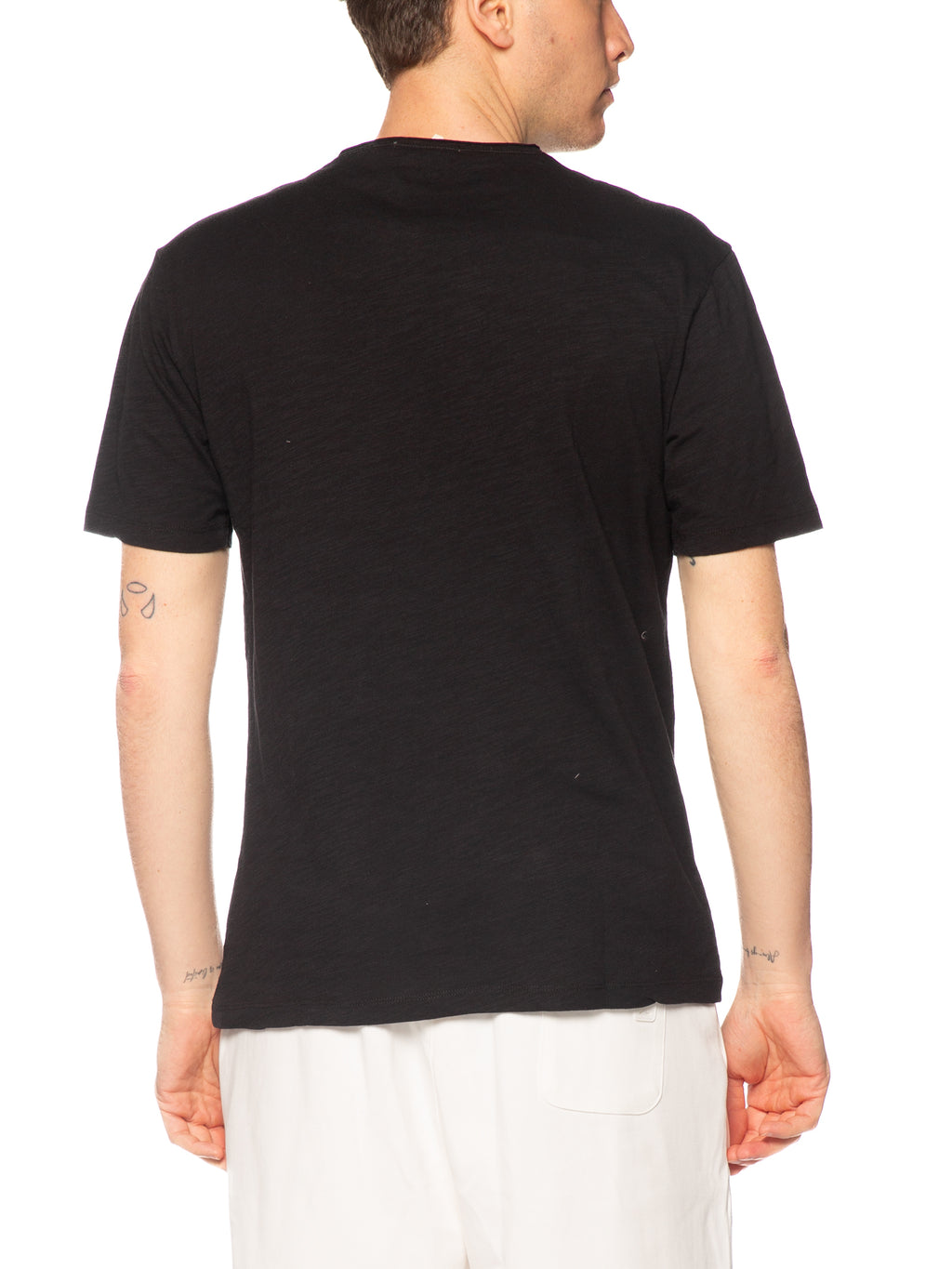 T-shirt Gianni Lupo Nero taglio vivo GL1053F BLACK GIANNI LUPO 