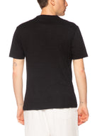 T-shirt Gianni Lupo Nero taglio vivo GL1053F BLACK GIANNI LUPO 